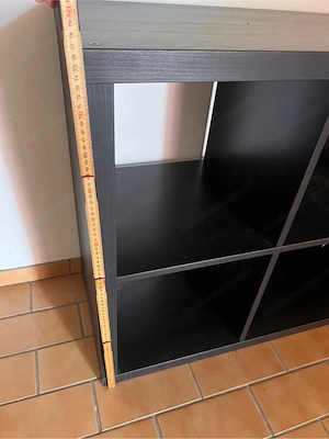 Kallax Regal schwarz Bild 4
