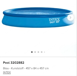 Pool Intex 457x84 NEU ohne Filteranlage Bild 2