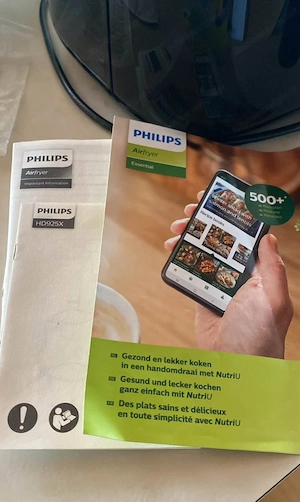 Philips Airfryer HD925X Heißluftfritteuse   sehr guter Zustand Bild 2