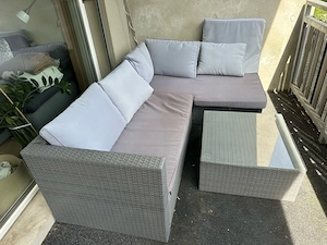 Gartenlounge   Loungegarnitur Bild 2