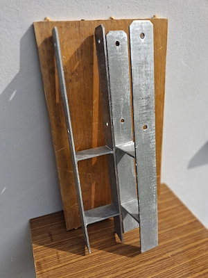 10 Stück Pfostenträgeranker  ,H Anker Stück 3.00 Bild 3
