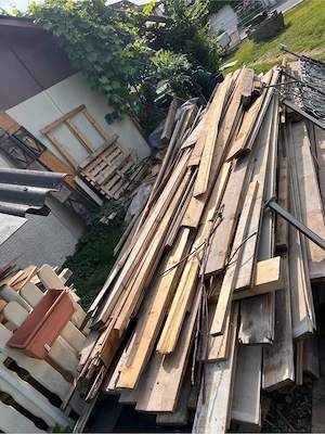 Holz zu verschenken