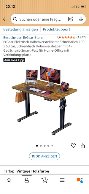 Höhenverstelbarer Tisch!