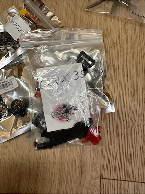 Happymodel Crux35 HDZero FPV Drohne + Riesen-Ersatzteilpaket (Hobbyaufgabe) Bild 6