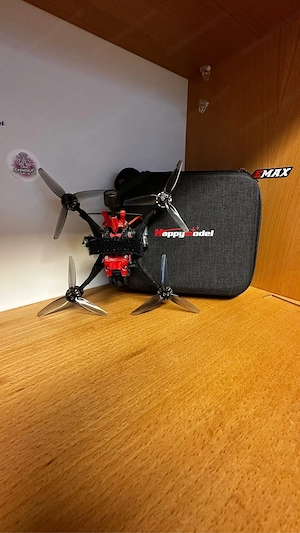 Happymodel Crux35 HDZero FPV Drohne + Riesen-Ersatzteilpaket (Hobbyaufgabe)