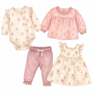 Babykleidung Mädchen (Größe 56 bis 74) sehr guter Zustand Bild 2