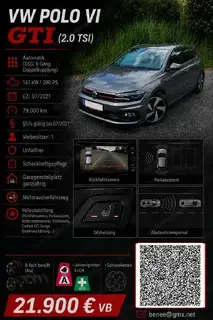 VW Polo VI GTI in gute Hände abzugeben Bild 6