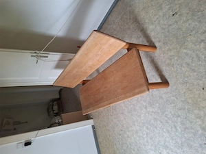 Vollholz Lärche, Küchentisch ausziehbar zu verkaufen  Bild 4