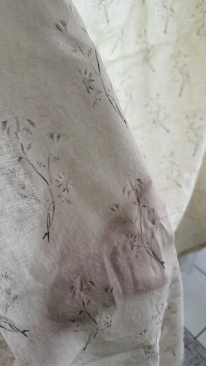 Zara Home Duschvorhang mit Blumenprint   200 x 180 cm (wie neu!) Bild 4