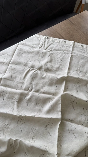 Zara Home Duschvorhang mit Blumenprint   200 x 180 cm (wie neu!) Bild 3