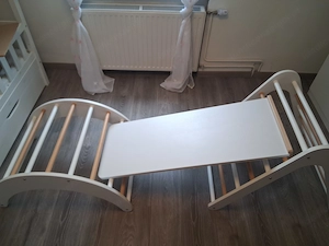 3-teiliges Kletterset aus Holz von Familienbett (Pikler-Dreieck, Kletterbogen & Rutschbrett) Bild 3