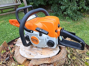 STIHL MS 170 2-MIX Motorsäge - 35 cm - wenig benutzt inkl. Zubehör Bild 5