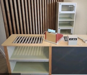Kinder Einkaufsladen mit Kühlschrank 
