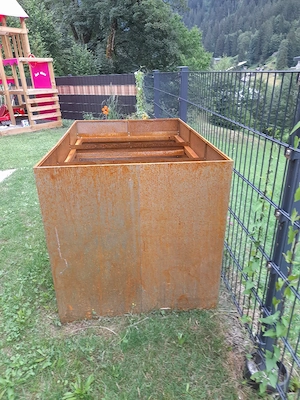 Hochbeet Rostoptik Bild 3