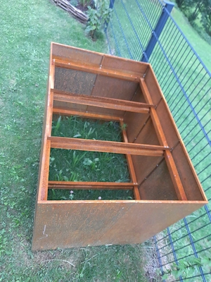 Hochbeet Rostoptik Bild 2