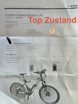 Mountainbike HT KTM XL  Bild 6