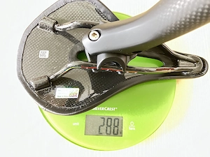 Fahrradsattel samt Stütze Carbon Bild 6