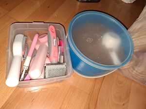 Katzenrucksack und Zubehör  Bild 4