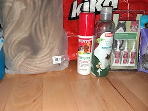 Katzenrucksack und Zubehör  Bild 3