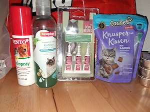 Katzenrucksack und Zubehör  Bild 2