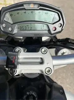 Ducati Monster 696 ABS   Termignoni Carbon   Aufsteigen und Losfahren   nur 13.500 km Bild 6