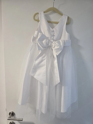 Brautjungfernkleid weiß   Gr. 110   Wie NEU!