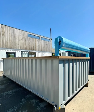 20ft Portable Container Swimming Pool | Caribbean Blue Outdoor Swimming Pool Bild 5