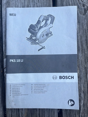 Handkreissäge PKS 18LI Bosch  Bild 4