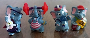 Verschieden Ü-Eier Figuren aus den 90er Jahren (1) Bild 4