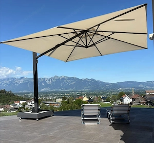 Sonnenschirm 4x4m Bild 3