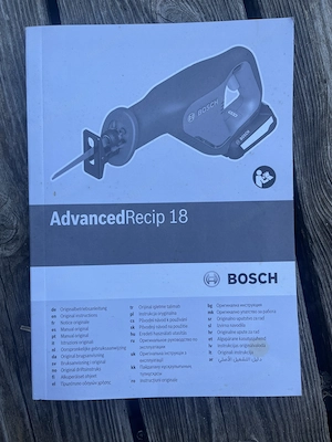 Säbelsäge (AdvancedRecip18 Bosch)  Bild 4