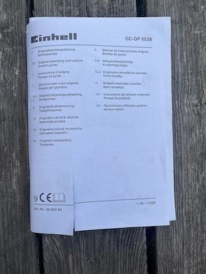 Gartenpumpe zu verkaufen Bild 5