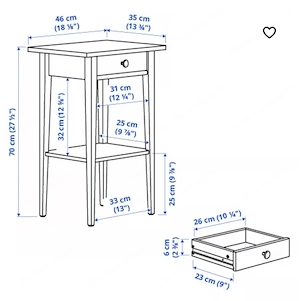 Ikea Hemnes Serie: Kommoden und Beistelltische Bild 6