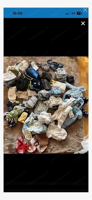 Erstausstattung Junge 190 Teile Bild 2