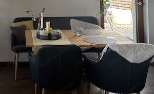 Esstisch mit Bank und 4 Stühlen Bild 6