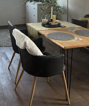 Esstisch mit Bank und 4 Stühlen Bild 5