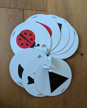 Kontrastkarten Baby  Bild 2