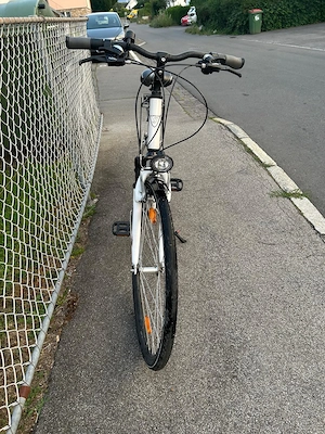 weißes Scirocco Fahrrad Bild 5