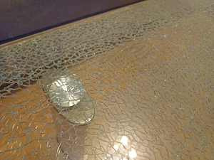 Couch und Glastisch gebraucht Bild 4