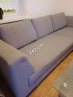 Couch und Glastisch gebraucht