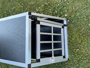 Hundebox Aluminium  Bild 2