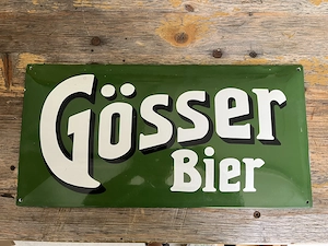 Verkaufe ein Gösser Metall Schild Bild 2