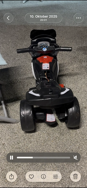 Kindermotorrad mit Akku-neu  Bild 2