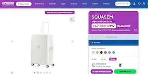 koffer trolley american tourister Bild 8