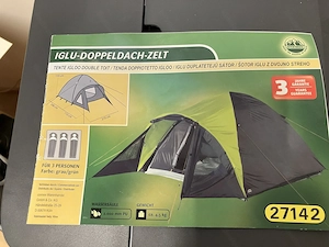 Doppeldach Zelt Iglu