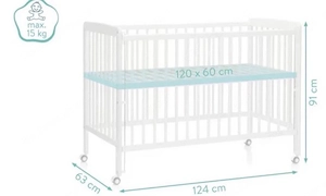 babybeistellbett 2 in 1  Bild 2