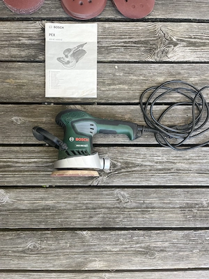 Schleifmaschine (Pex 400 AE Bosch)  Bild 2