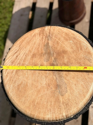 Djembe Trommel aus der Schweiz (monkys) mit praktischer Tragetasche Bild 4