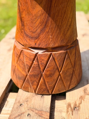 Djembe Trommel aus der Schweiz (monkys) mit praktischer Tragetasche Bild 3