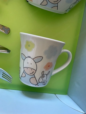 Kinder Set Besteck Geschirr Bild 3
